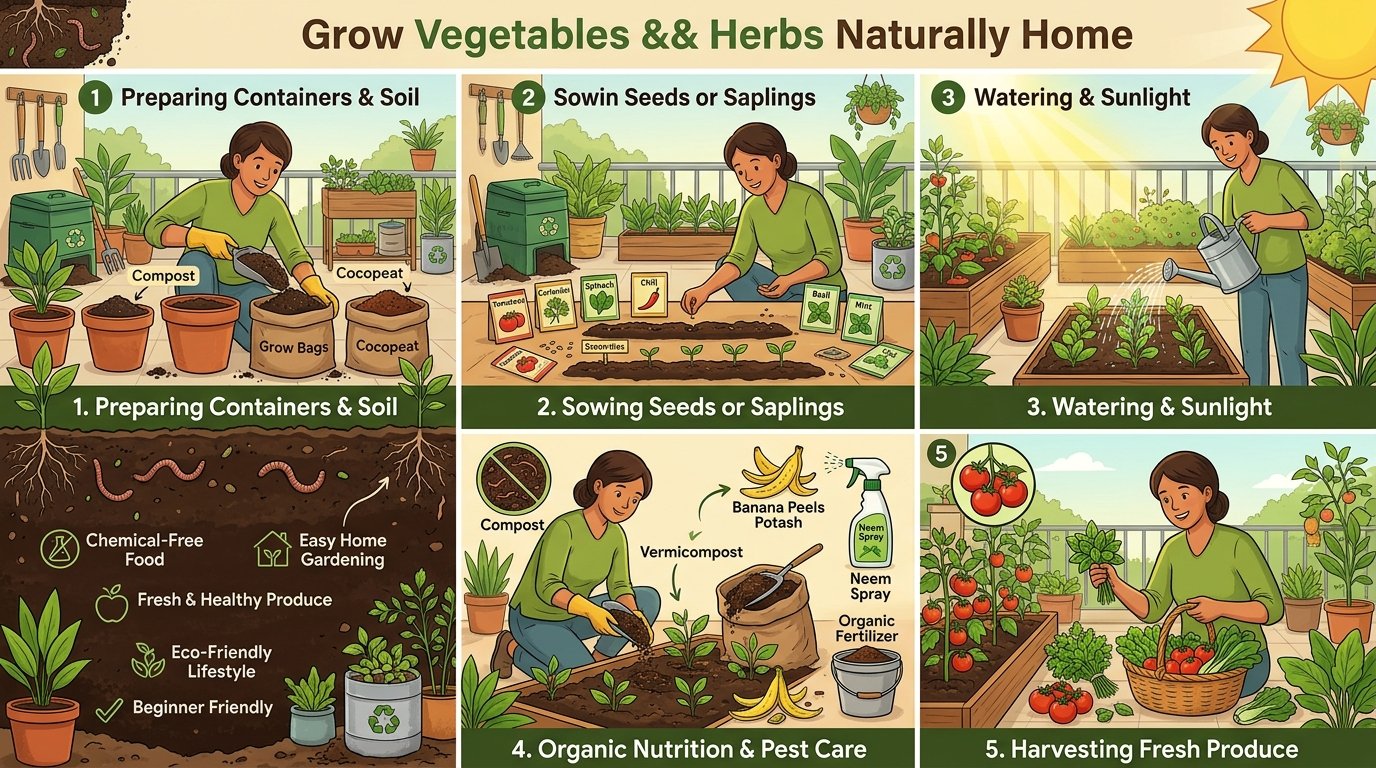 Organic Gardening at Home: Step-by-Step Guide