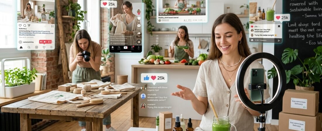 Organic Influencers: How Social Media Shapes Trends