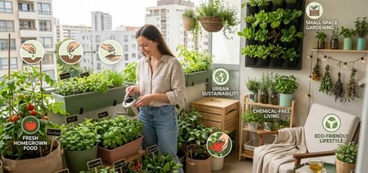 Organic Living for Urban Dwellers: Balcony Gardens