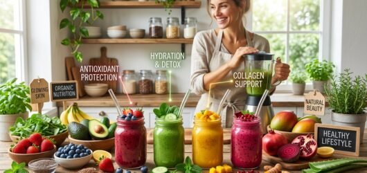 Organic Smoothie Recipes for Glowing Skin