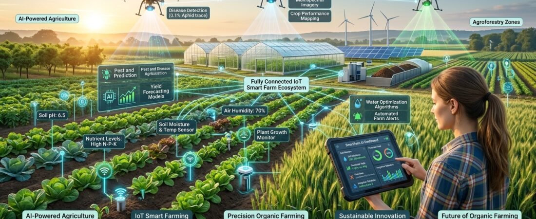 How AI and IoT Are Revolutionizing Organic Agriculture