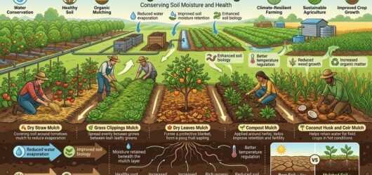 Organic Mulching Techniques to Improve Soil Moisture